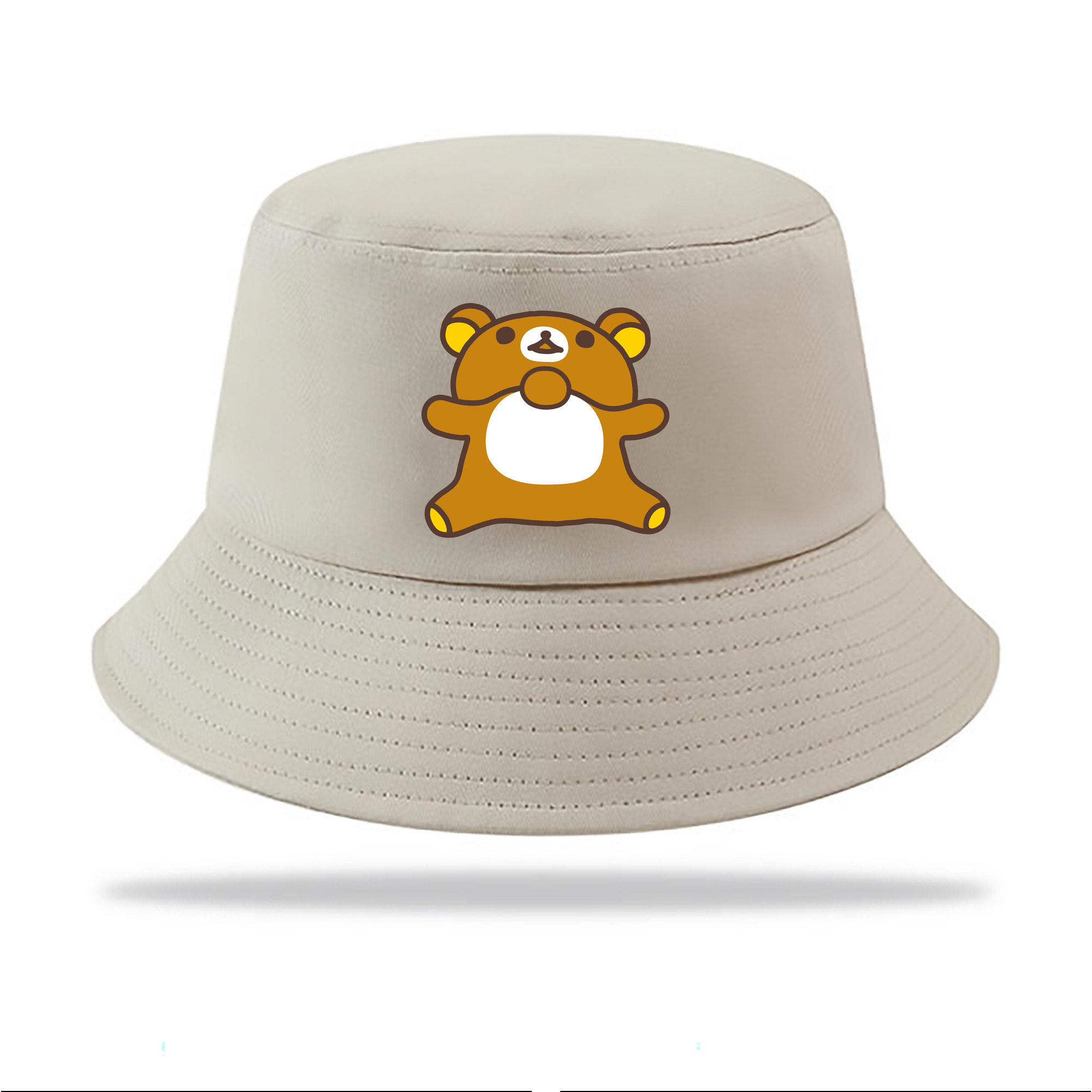 （画像用） リラックマ リラックマ キイロイトリ Rilakkuma Korilakkuma Kiiroitori アウトドア日除けバケットハット